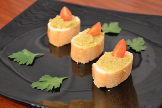 Puré o Pate de oliva verde